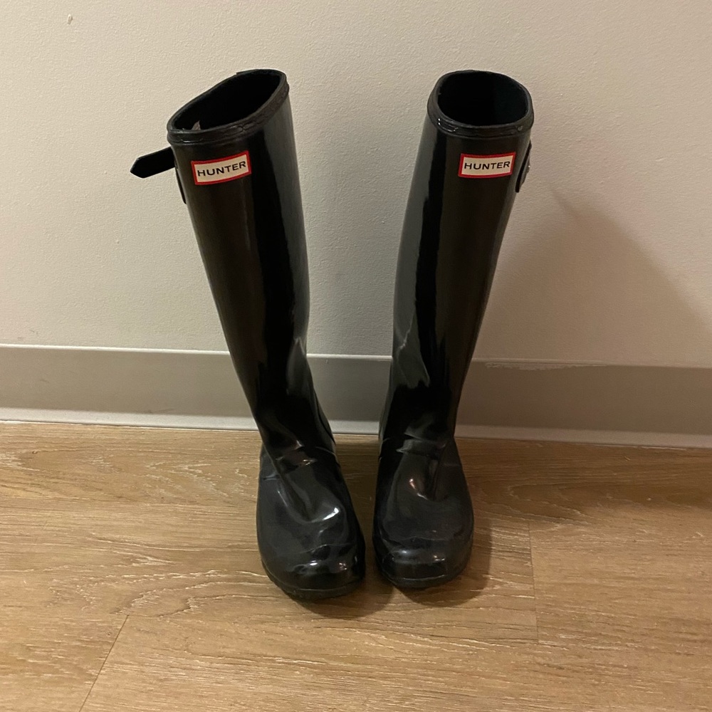 Black Hunter Boots